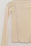 BASERANGE Long Sleeve T-Shirt TTML Collection Ribbed Cotton Portugal BAS-KMAL-BM-WI22-UNDYED TTML